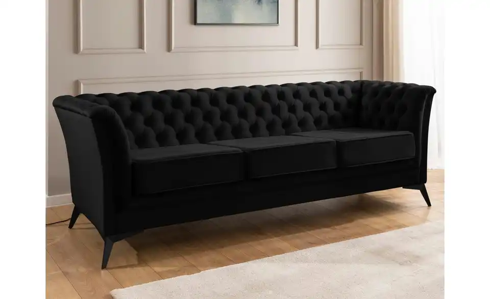 Chesterfield Polstergarnitur 3+2 Wilhelm, in Wohnsituation