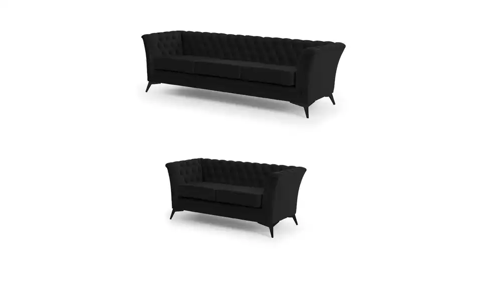 Chesterfield Polstergarnitur 3+2 Wilhelm, Perspektive