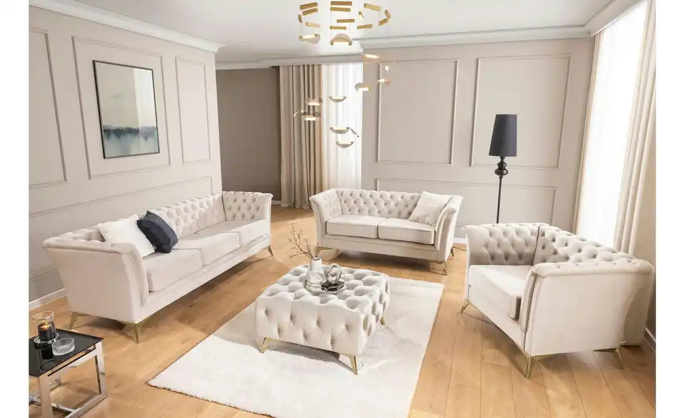 Polstergarnitur 3+1, in Wohnsituation