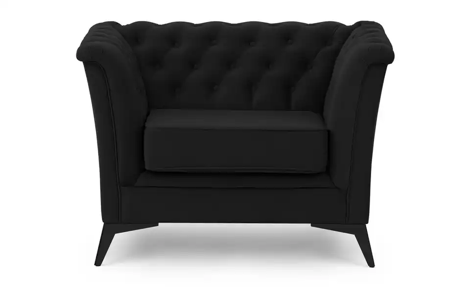 Chesterfield Sessel Wilhelm, Frontansicht