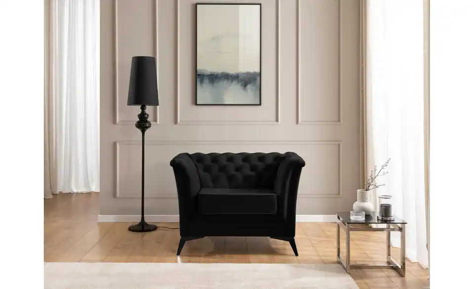 Chesterfield Sessel Wilhelm, in Wohnsituation