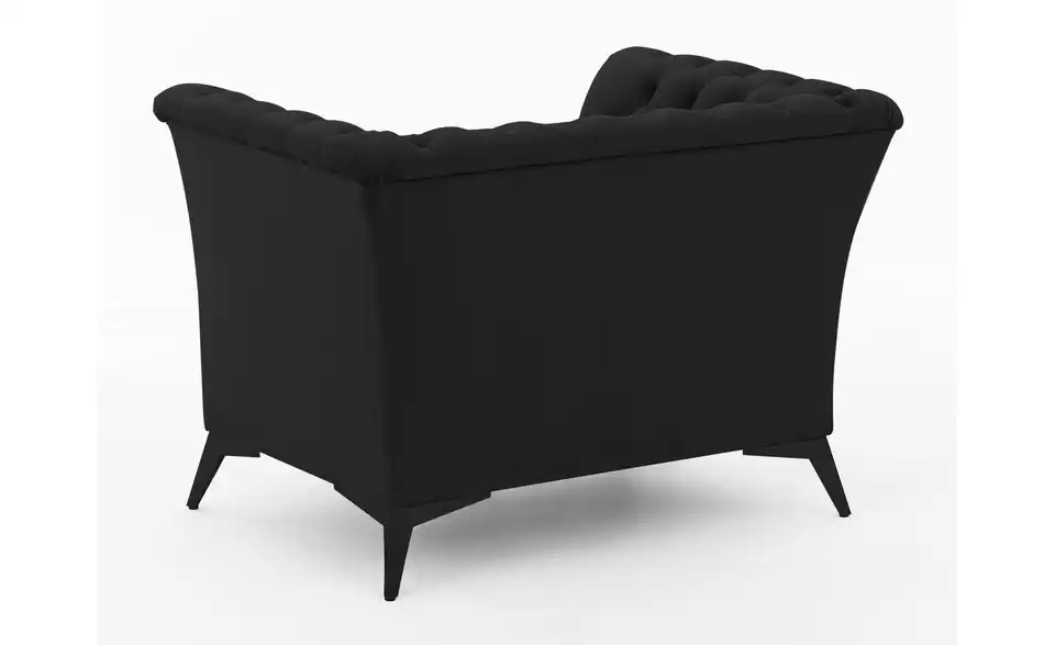 Chesterfield Sessel Wilhelm, Rückansicht
