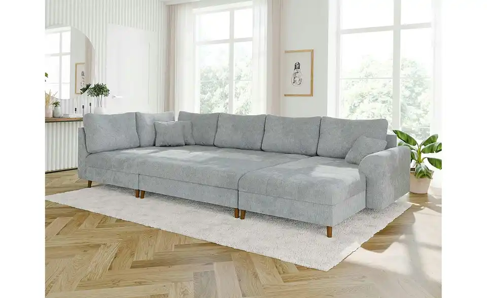 Wohnlandschaft mit Hocker Trygve, in Wohnsituation