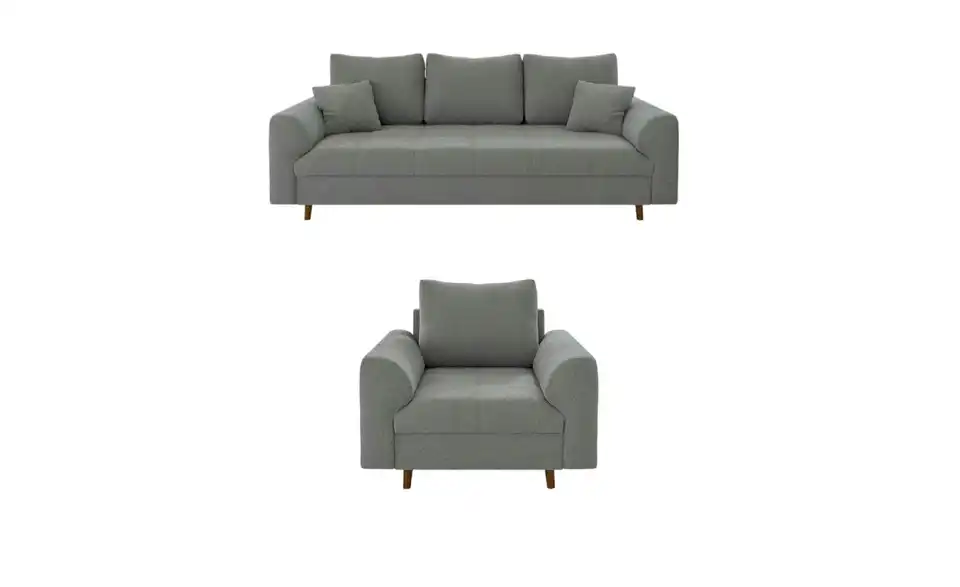 Polstergarnitur 3+1 Lars, Frontansicht