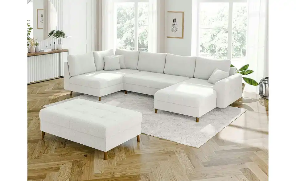 Wohnlandschaft mit Hocker Lars, in Wohnsituation