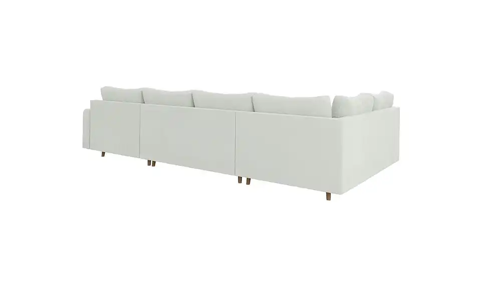 Wohnlandschaft mit Hocker Lars, Rückansicht