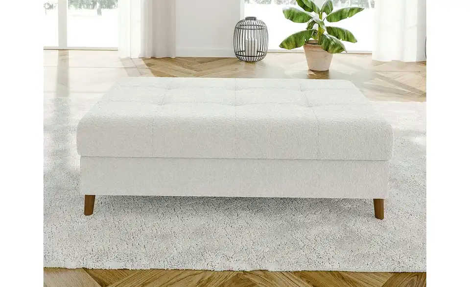 Wohnlandschaft mit Hocker Lars, geöffnet