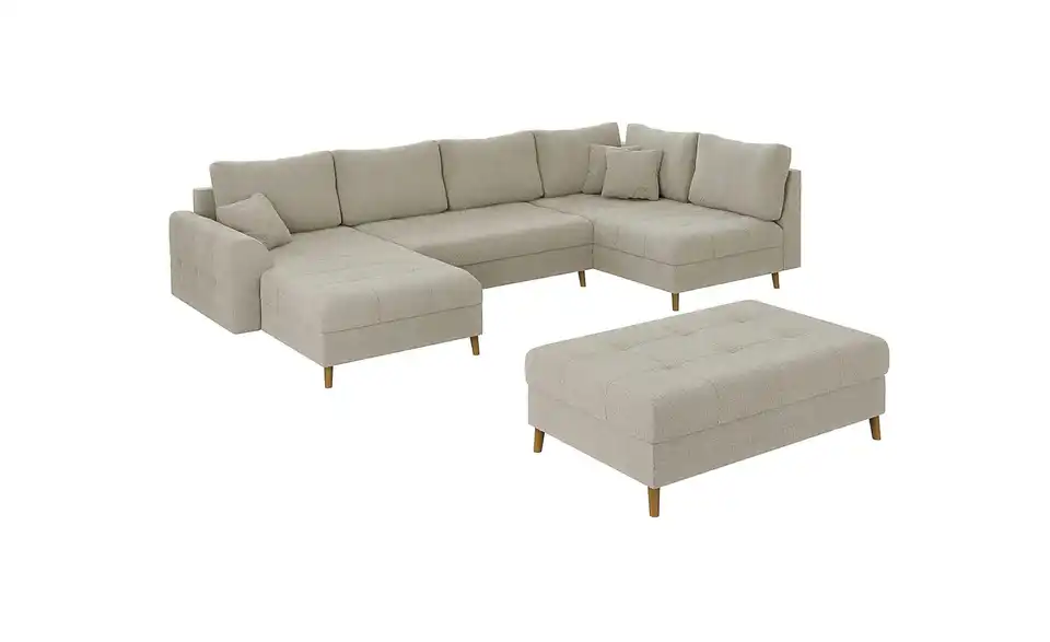 Wohnlandschaft mit Hocker Lars, Perspektive