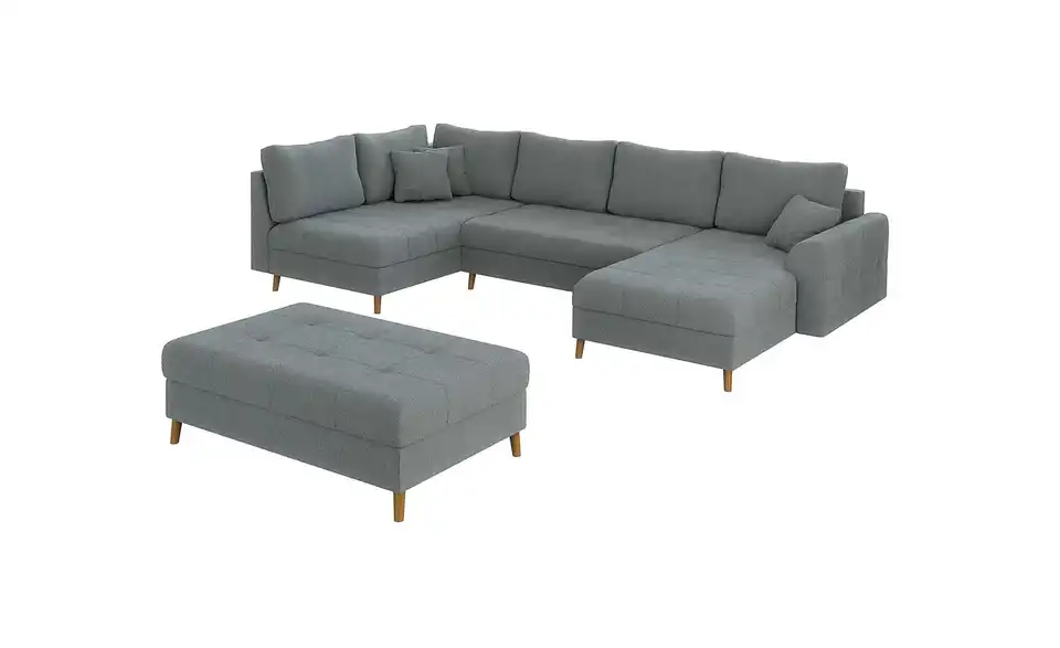 Wohnlandschaft mit Hocker Lars, Perspektive