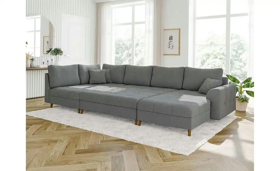 Wohnlandschaft mit Hocker Lars, in Wohnsituation