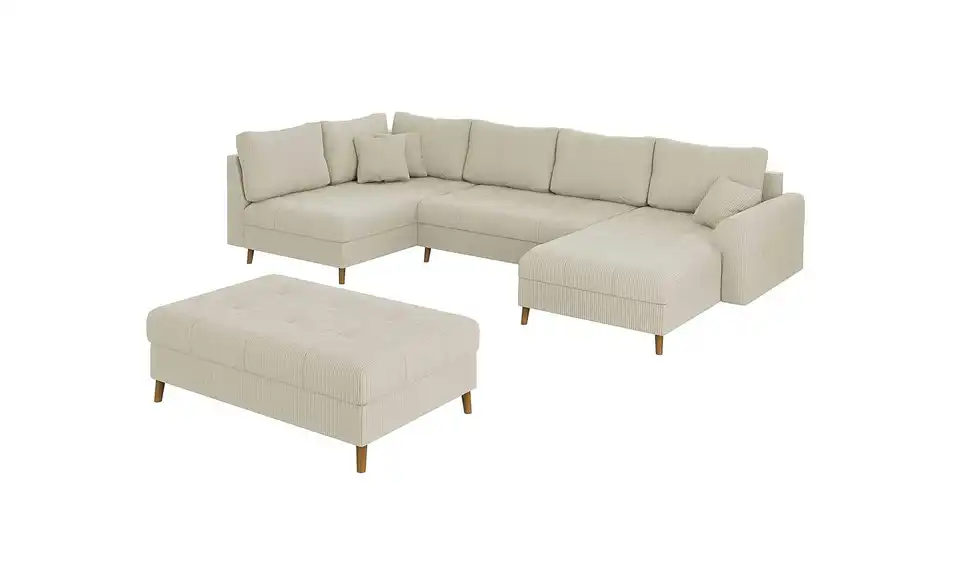 Wohnlandschaft mit Hocker Maya, Perspektive