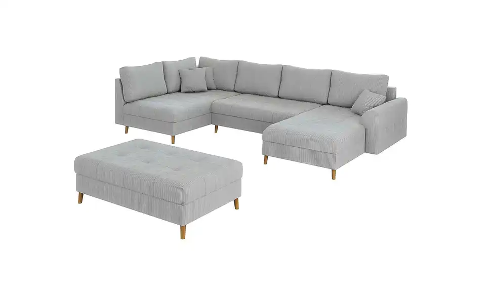 Wohnlandschaft mit Hocker Maya, Perspektive