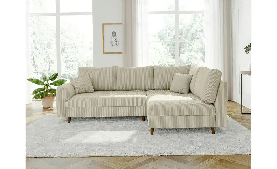 Ecksofa Maya, in Wohnsituation