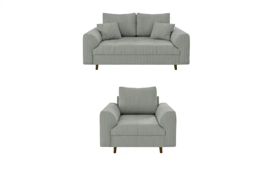 Polstergarnitur 2+1 Maya, Frontansicht