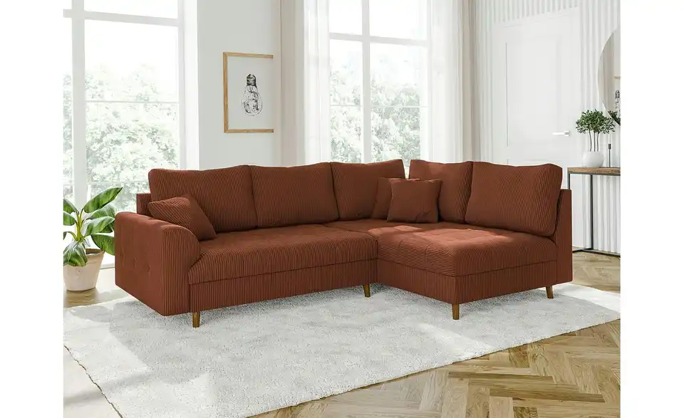 Ecksofa Maya, in Wohnsituation