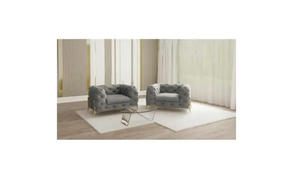 Chesterfield Sessel Natalie, in Wohnsituation