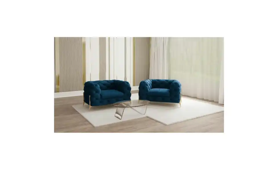 Chesterfield Sessel Natalie, in Wohnsituation