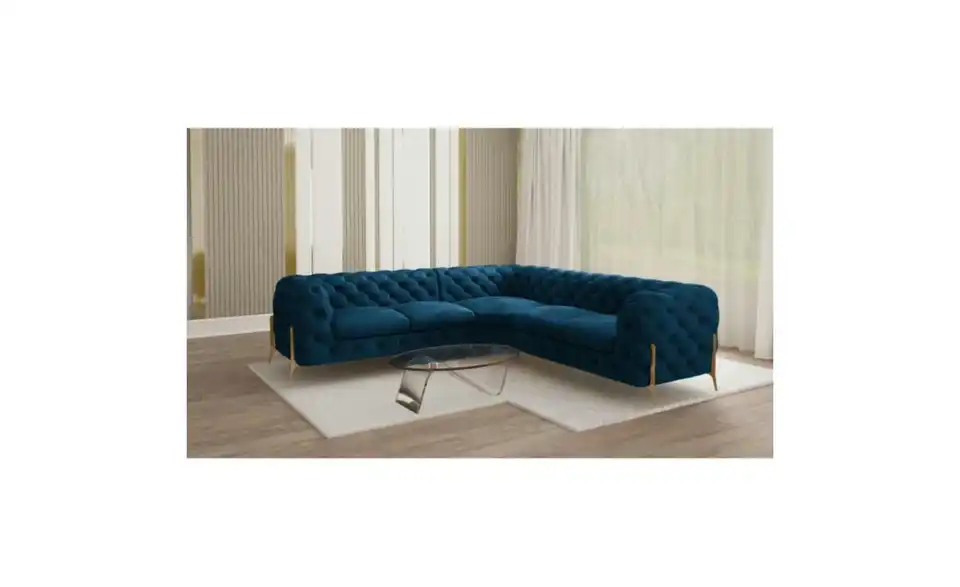 Ecksofa, in Wohnsituation