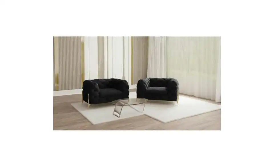 Chesterfield Sessel Natalie, in Wohnsituation