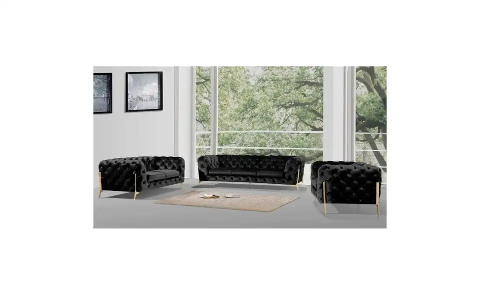 Polstergarnitur 3+2+1, in Wohnsituation