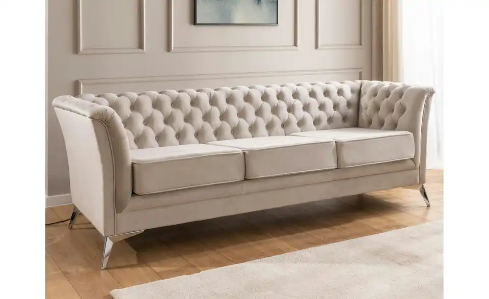 Chesterfield Polstergarnitur 3+2 Wilhelm, in Wohnsituation