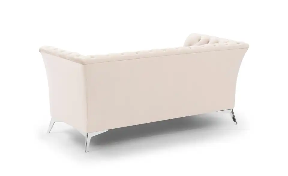 Chesterfield Polstergarnitur 3+2 Wilhelm, Rückansicht