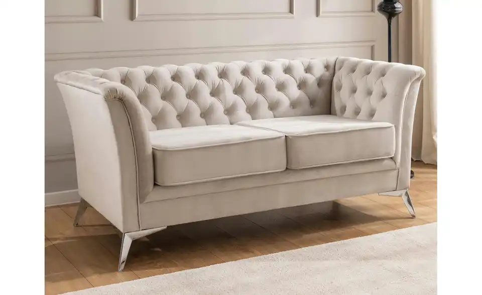 Chesterfield Polstergarnitur 3+2 Wilhelm, in Wohnsituation