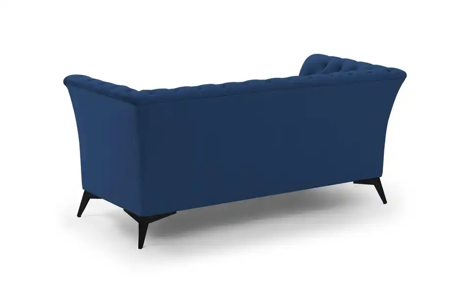 Chesterfield Polstergarnitur 3+2 Wilhelm, Rückansicht