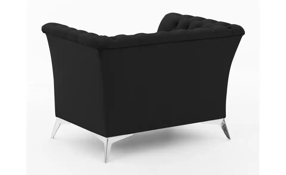 Chesterfield Polstergarnitur 3+1 Wilhelm, Rückansicht