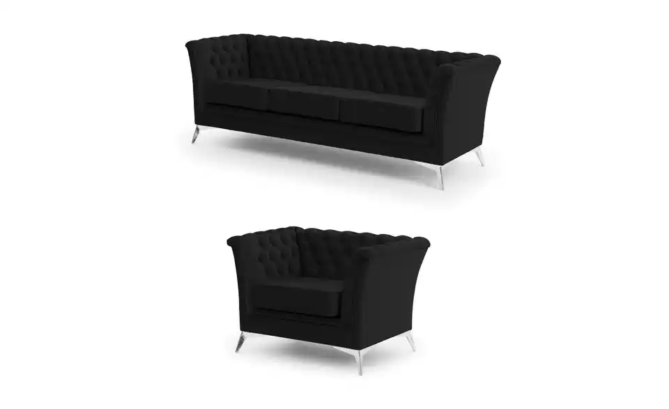 Chesterfield Polstergarnitur 3+1 Wilhelm, Perspektive