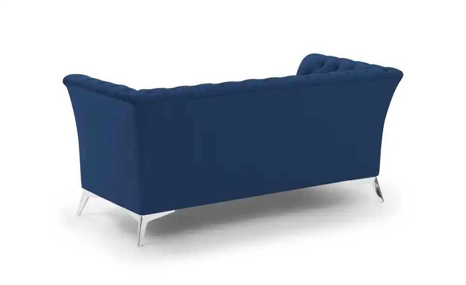 Chesterfield Polstergarnitur 3+2+1 Wilhelm, Rückansicht