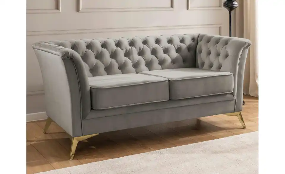 Chesterfield Polstergarnitur 3+2 Wilhelm, in Wohnsituation