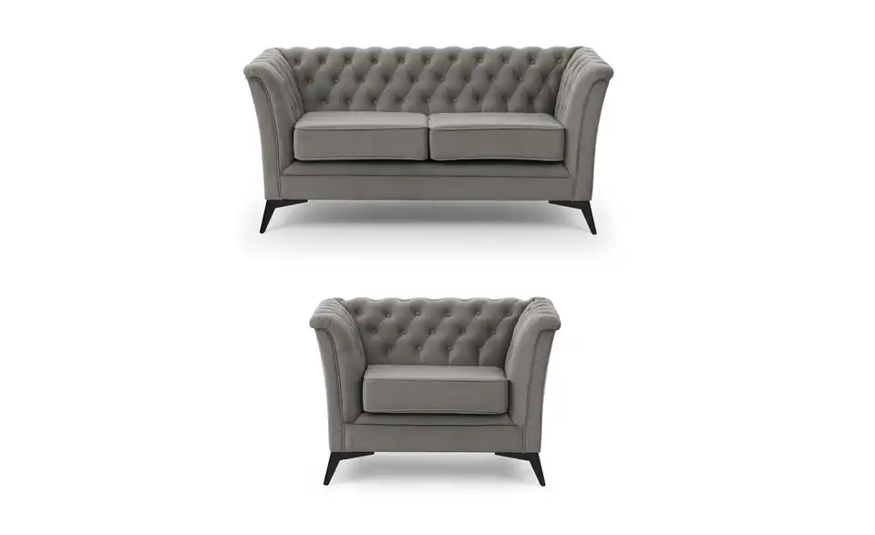 Polstergarnitur 2+1, Frontansicht