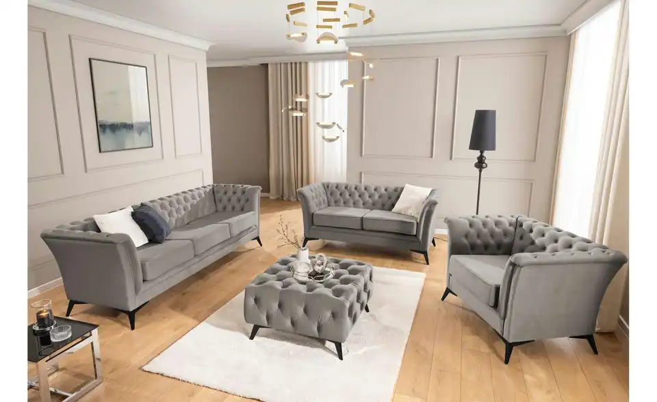 Polstergarnitur 2+1, in Wohnsituation