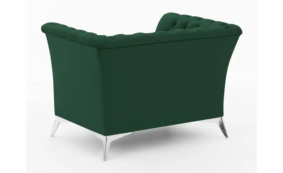 Chesterfield Polstergarnitur 3+1 Wilhelm, Rückansicht