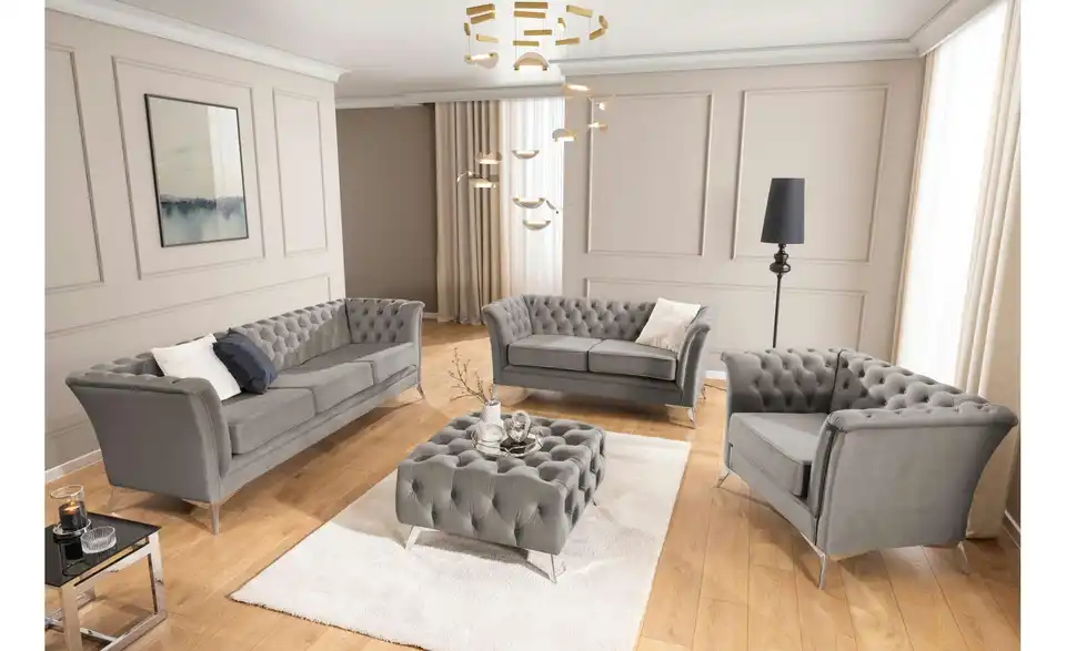 Polstergarnitur 3+1, in Wohnsituation