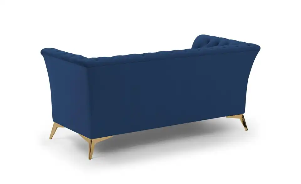 S-STYLE Chesterfield Einzelsofa Wilhelm, Rückansicht