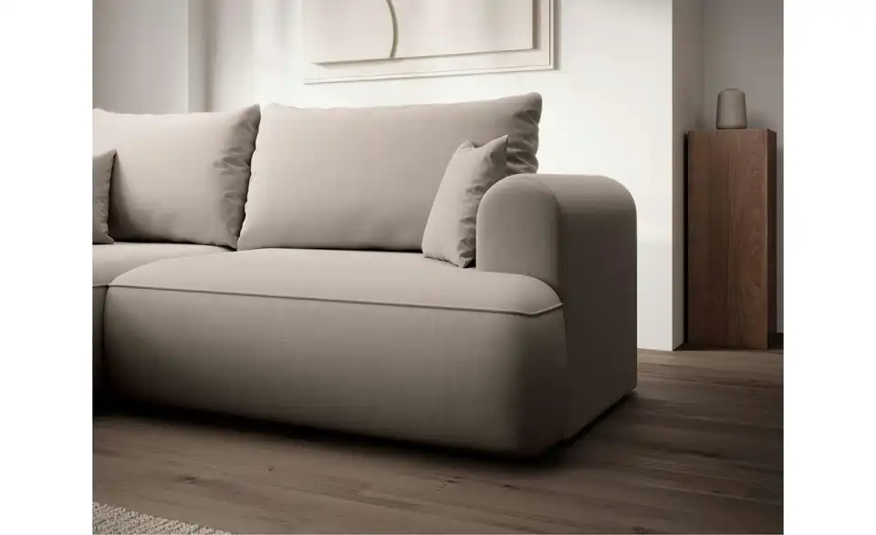 Selsey Ecksofa Ovo Mini, in Wohnsituation