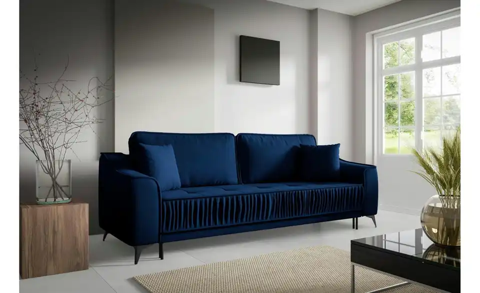 Selsey Schlafsofa Louisos, in Wohnsituation