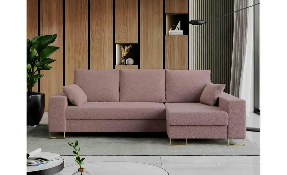 Ecksofa Rosa, in Wohnsituation