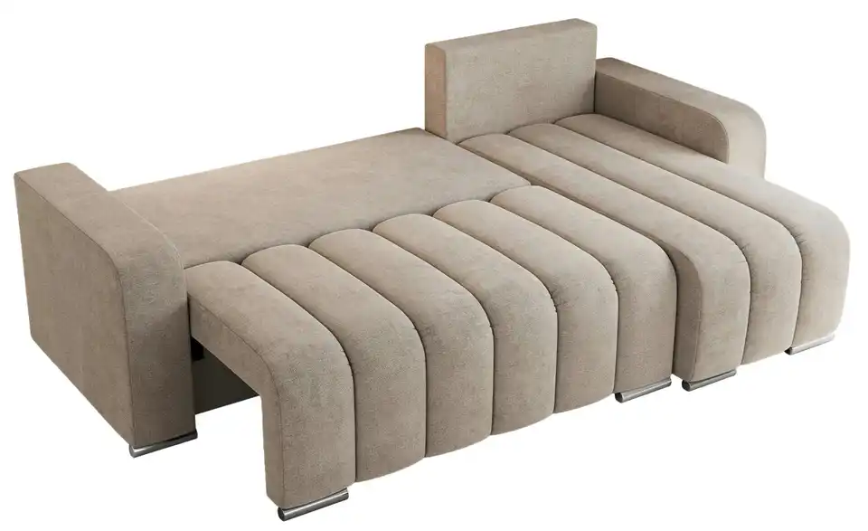 Ecksofa Beige, Detailansicht