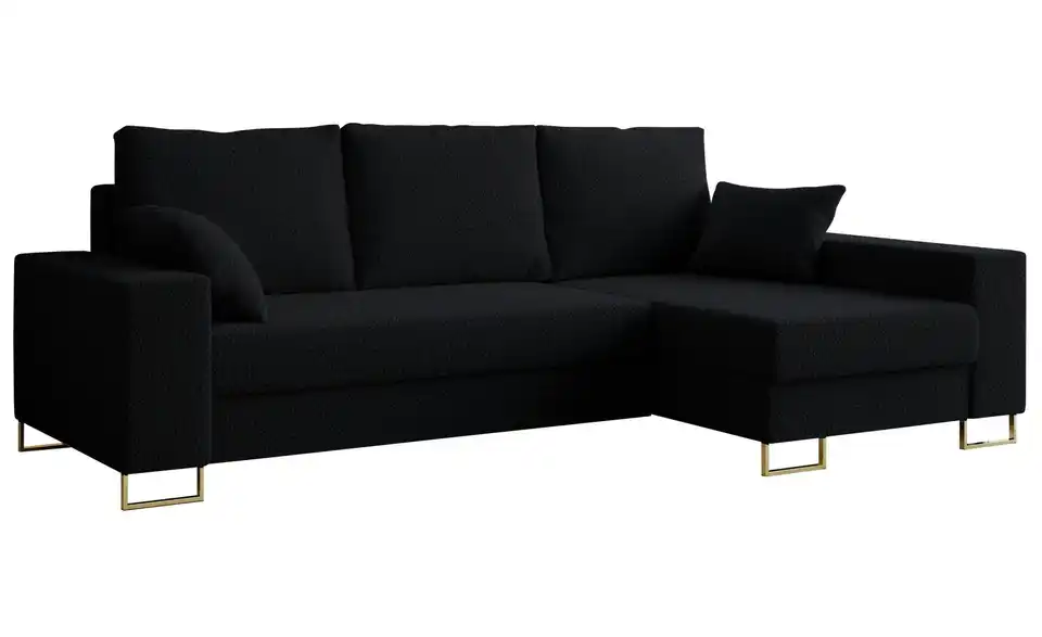 Ecksofa Schwarz, Perspektive