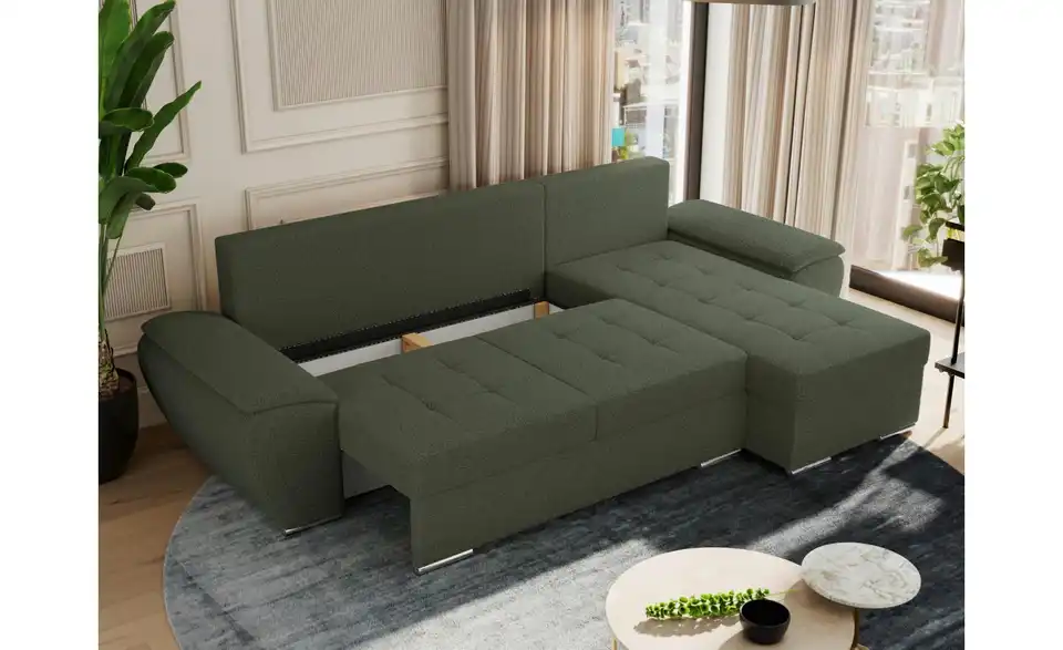 Ecksofa Umbria mit Schlaffunktion, Funktionsansicht