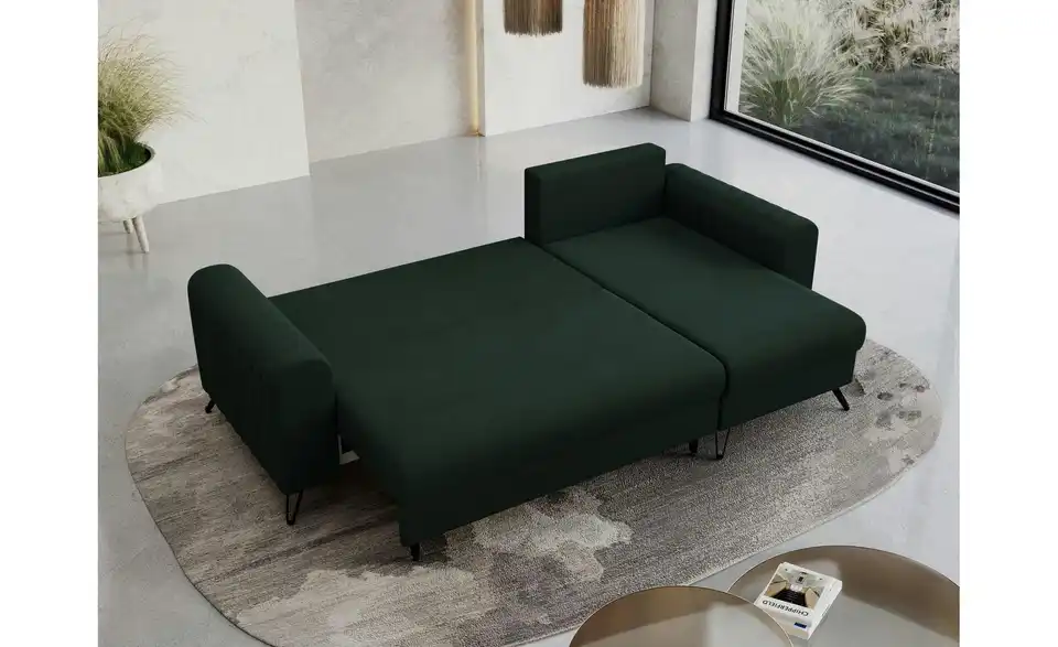 Ecksofa Axel mit Schlaffunktion, in Wohnsituation