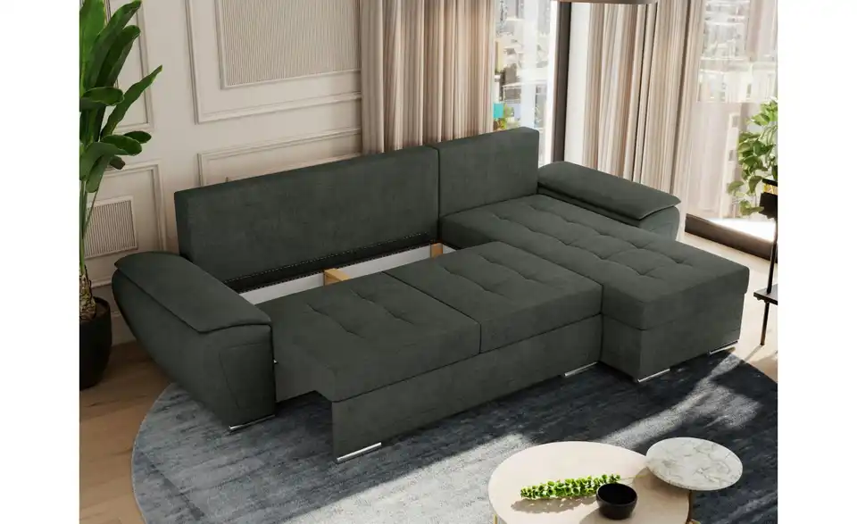 Ecksofa Umbria mit Schlaffunktion, Funktionsansicht