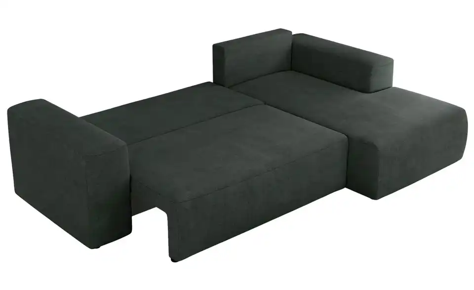 Ecksofa Dunkelgrau, Detailansicht