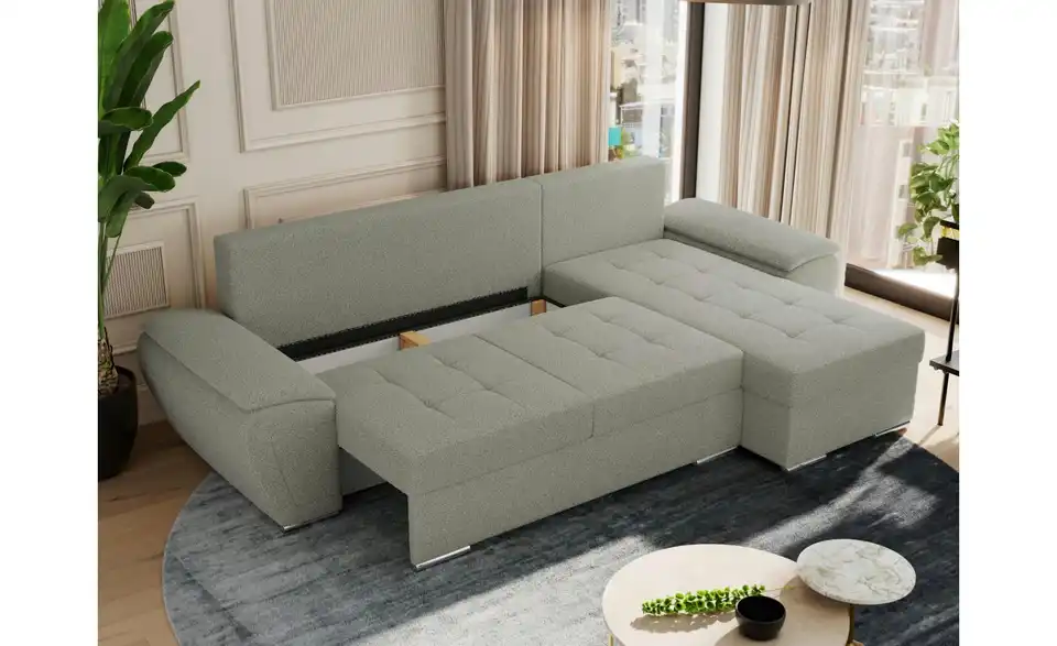 Ecksofa Umbria mit Schlaffunktion, Funktionsansicht