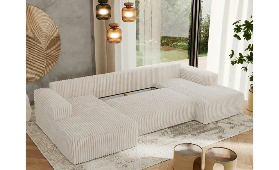 Wohnlandschaft Creme, in Wohnsituation