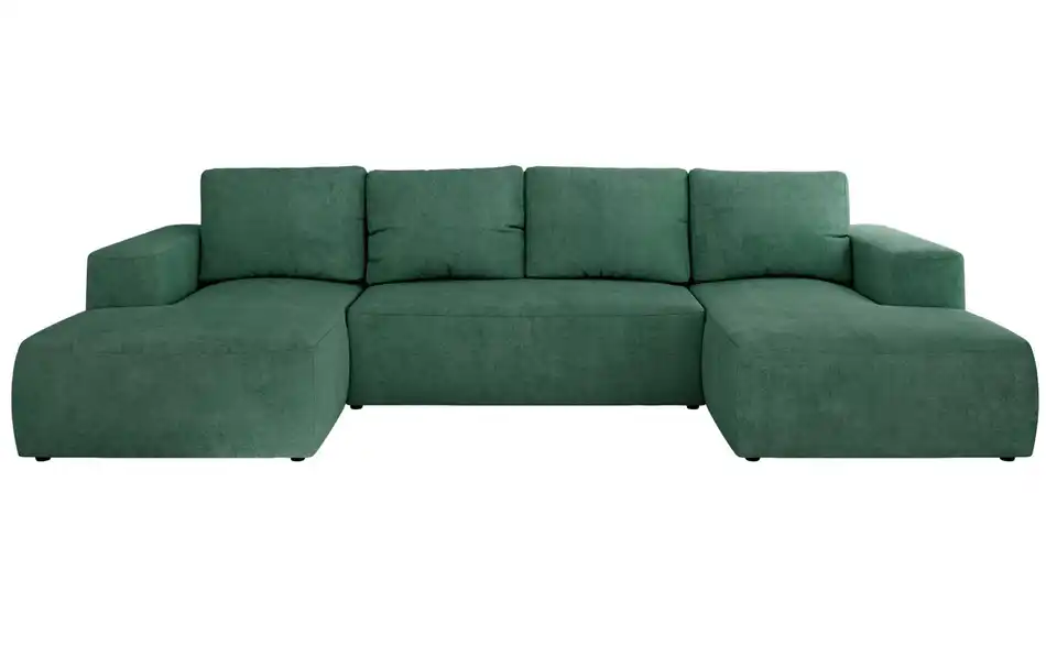 Wohnlandschaft Türkis, Frontansicht