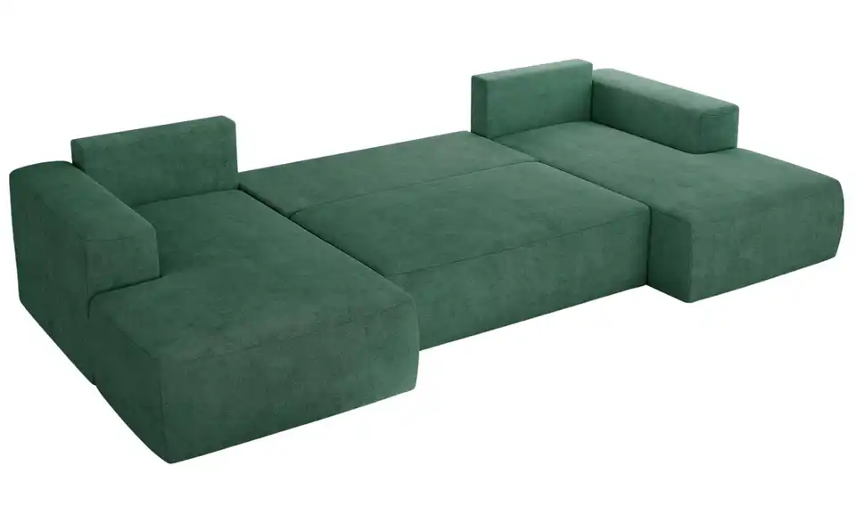 Wohnlandschaft Türkis, Detailansicht